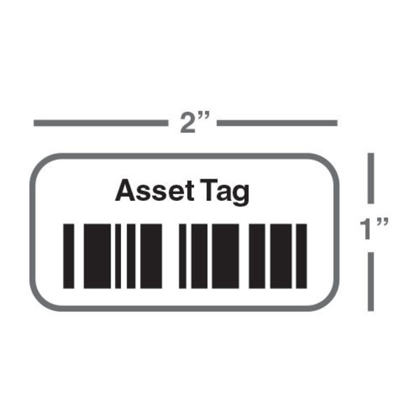 Wasp Technologies Paper Asset Tags - 2.0 In X 1.0 In 633808403515